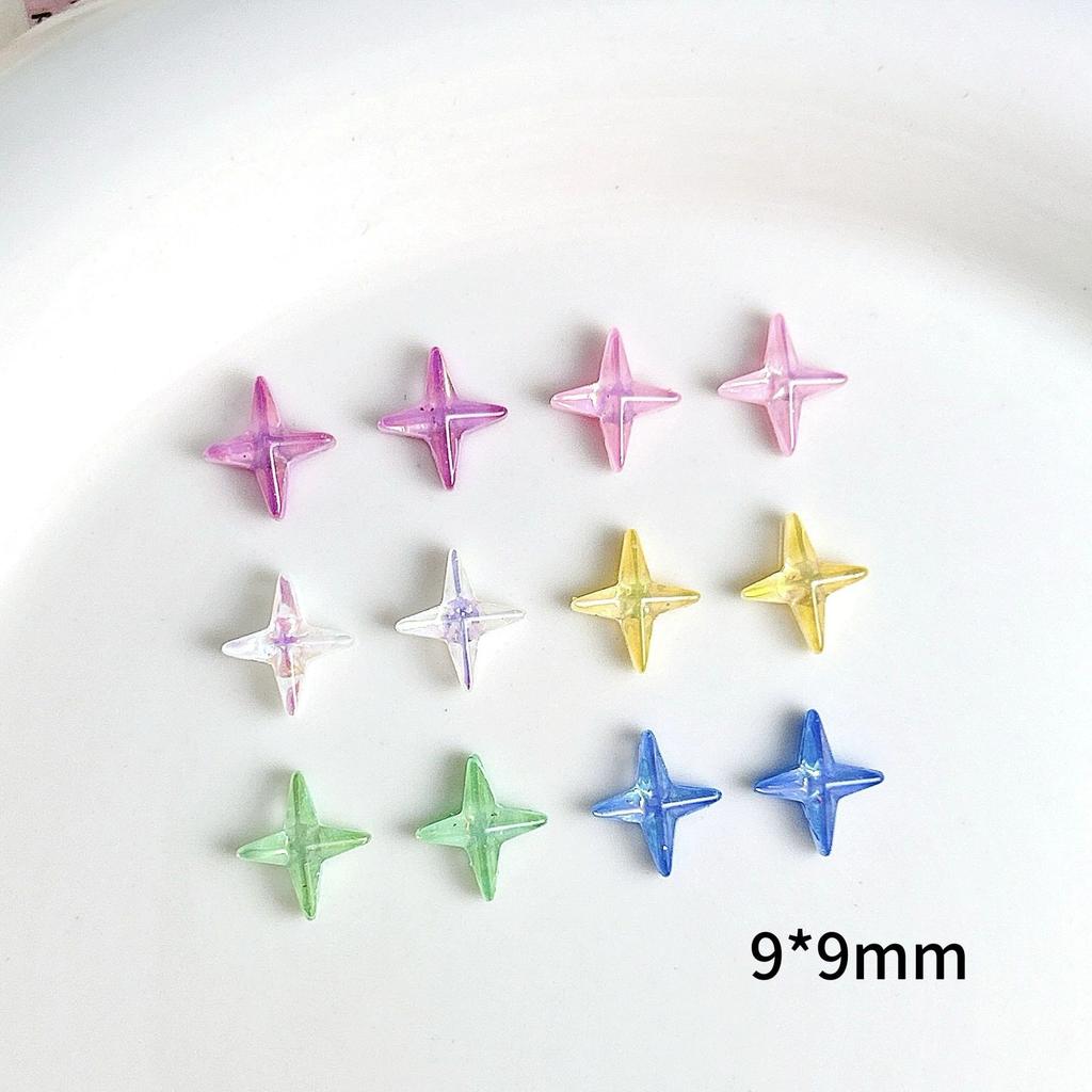 Hot Selling New Aurora Mixed Color Mini Nail Art Decorations for Girls DIY Nail Accessories Materials