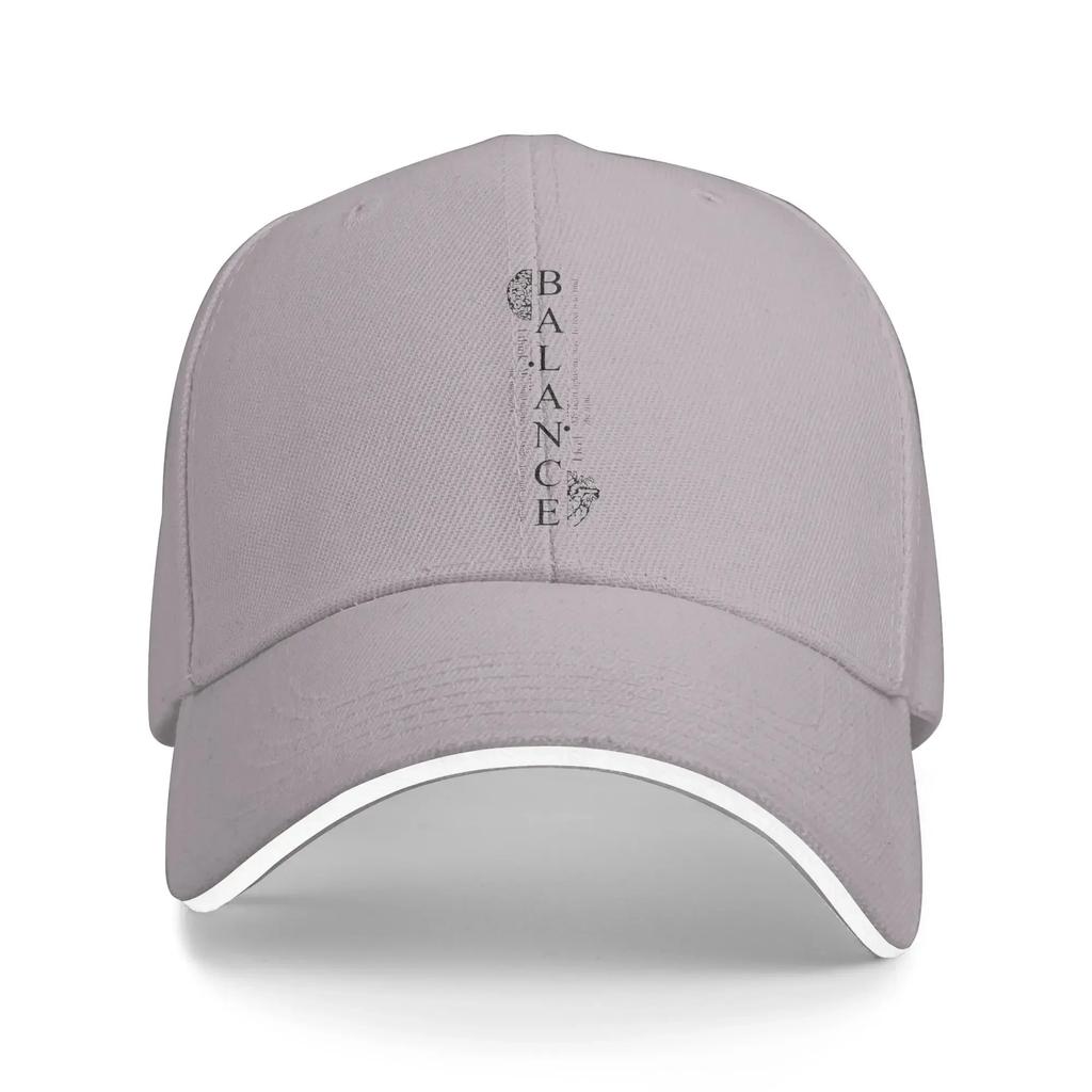 Art Design Letter Baseball Cap Balance Y2k Retro Trucker Hat Summer Couple Women Running Hippie Snapback Cap