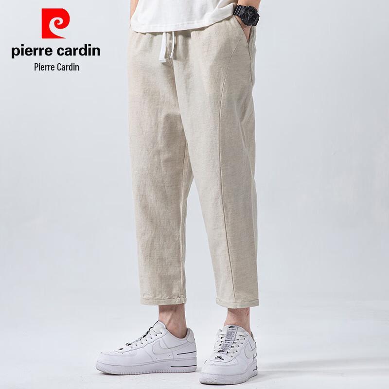 

Pierre Cardin Men s Chinese Style Linen Blend Capri Pants 3XL