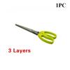 Multipurpose Cutting Shears with Stainless Steel 3/5 Layer Herb Stripper Kitchen Scissors Pepper Herb Scissors Shredded Chopped