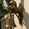 Animal Doorbell Vintage Dog Welcome Bell Wall Mounted Sasquatch Door Bell for Front Door Porch Home Entrance Decoration