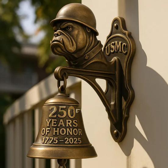 Animal Doorbell Vintage Dog Welcome Bell Wall Mounted Sasquatch Door Bell for Front Door Porch Home Entrance Decoration