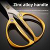 Diamond-shaped Stainless Steel Scissors Made of Alloy, Strong Kitchen Chicken Bone Scissors, Large Scissors for Cutting Fabric
