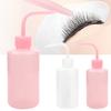 250/500ml Eyelash Cleaning Bottle with Narrow Mouth Clear Scale Leakproof Eyelash Extension Makeup Tool PP Plastic Long Tube Drip Washing Bottle