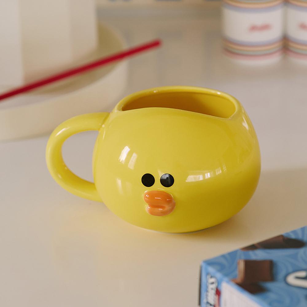 LINE FRIENDS Sally Hug Brown Season 3 3D Mug Cup (440ml)