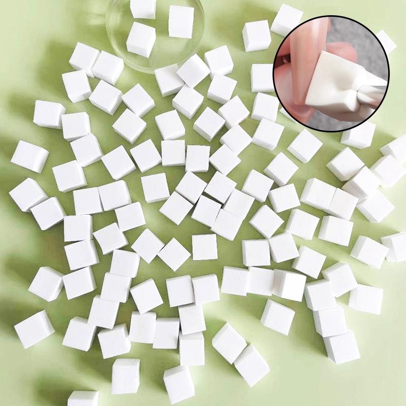 20Pcs Sponge Gradient Nail Art Stamper Tools Gel Polish Color Gradient Brush Glitter Powder Dotting Pen For Manicure Accessories