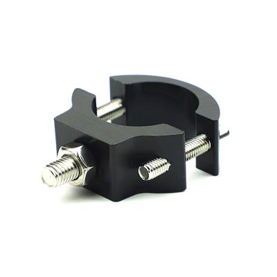 Support de montage de phare à LED pour moto, feu antibrouillard réglable, lampe auxiliaire, pinces de pare-chocs, support d'accessoires de moto