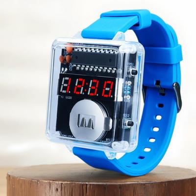 DIY Electronic Watch Set Handmade Soldering Practice Kit for Education