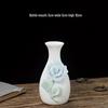 Handcrafted Ceramic Mini Vase for Fresh Flowers - Colorful Desktop Ornaments
