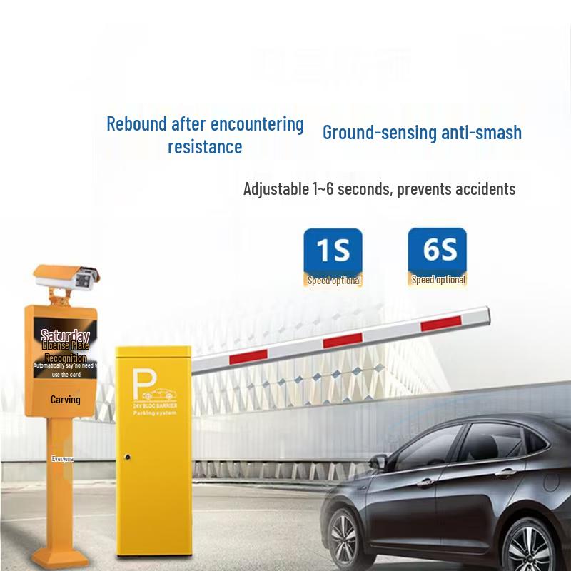 Straight Arm Parking Barrier