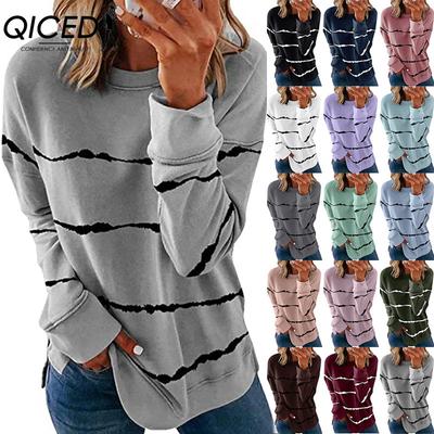 Women's Fashion Casual Long Sleeve O Neck Blouses & Shirts