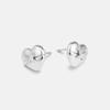 METROCITY JEWELRY Cuore Sterling Silver White Earrings A241SE0034WPA