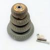 Heavy-Duty Silent Gray Rubber Swivel Caster Wheel