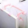 Trash Rack Storage Garbage Bag Holder Cupboard Door Back Kitchen Garbage Rubbish Bag Cabinet Hanging Kitchen Organizer
