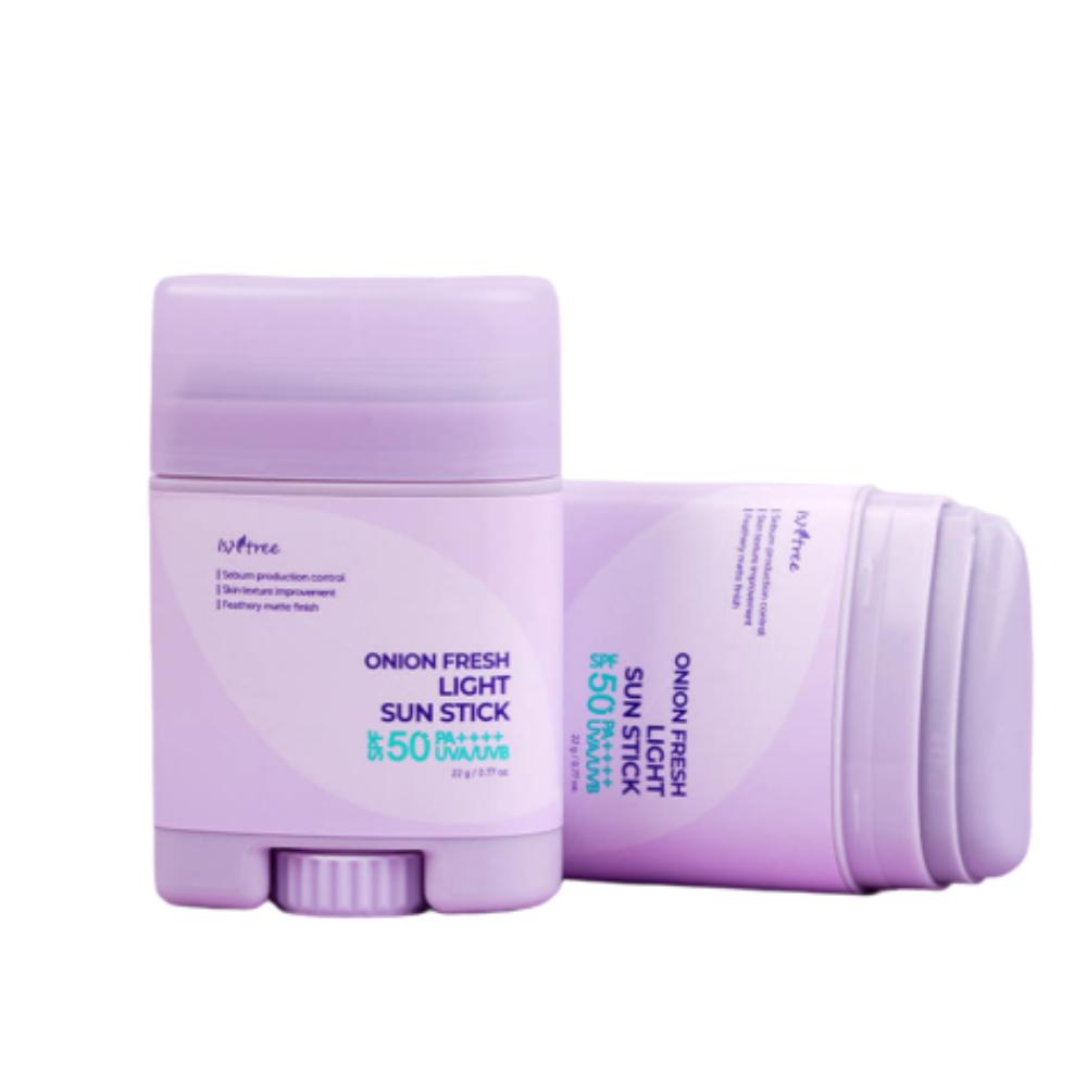 

Isntree Onion Fresh Light Sun Stick 22g 2EA Redness-Care Lightweight SPF50 PA++++ Sunscreen Set