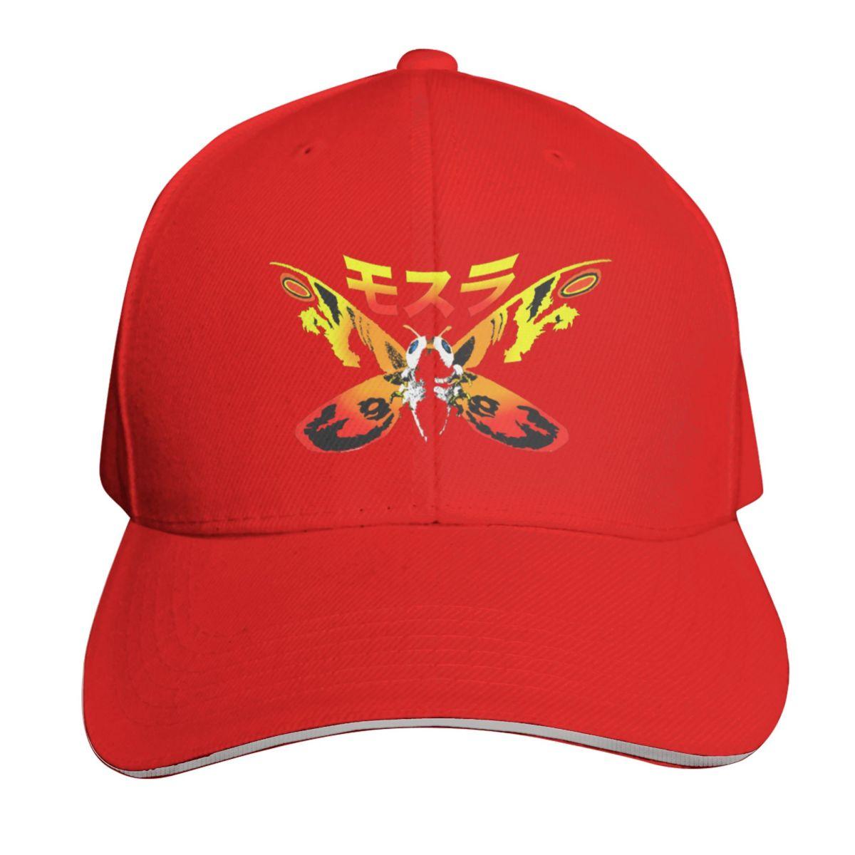 

Mosura Mothra Exclusive Cap Fashion Casual Baseball Caps Adjustable Hat Hip Hop Summer Unisex Baseball Hats Polychromatic One Size