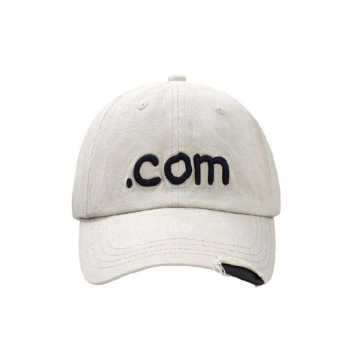 Popular Distressed Baseball Cap For Women Soft Wash Cotton Embroidery Letter Sun Hat For Daily Outfit and Street Wear