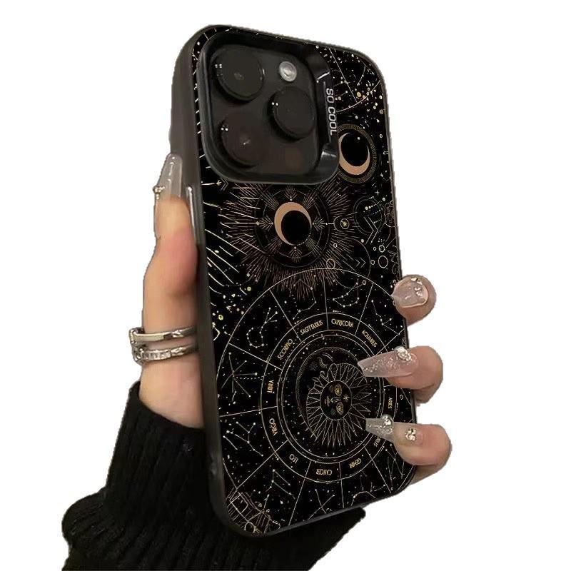 Constellation Compass Phone Case for iPhone 12-17: Stylish & Fun
