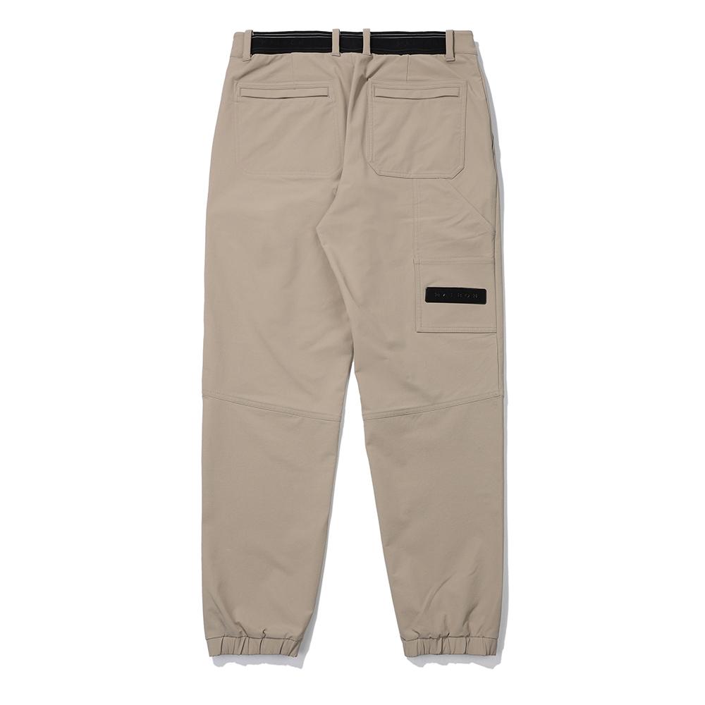 MALBON GOLF Malbon Spring Basic Jogger Pants Beige (Man)