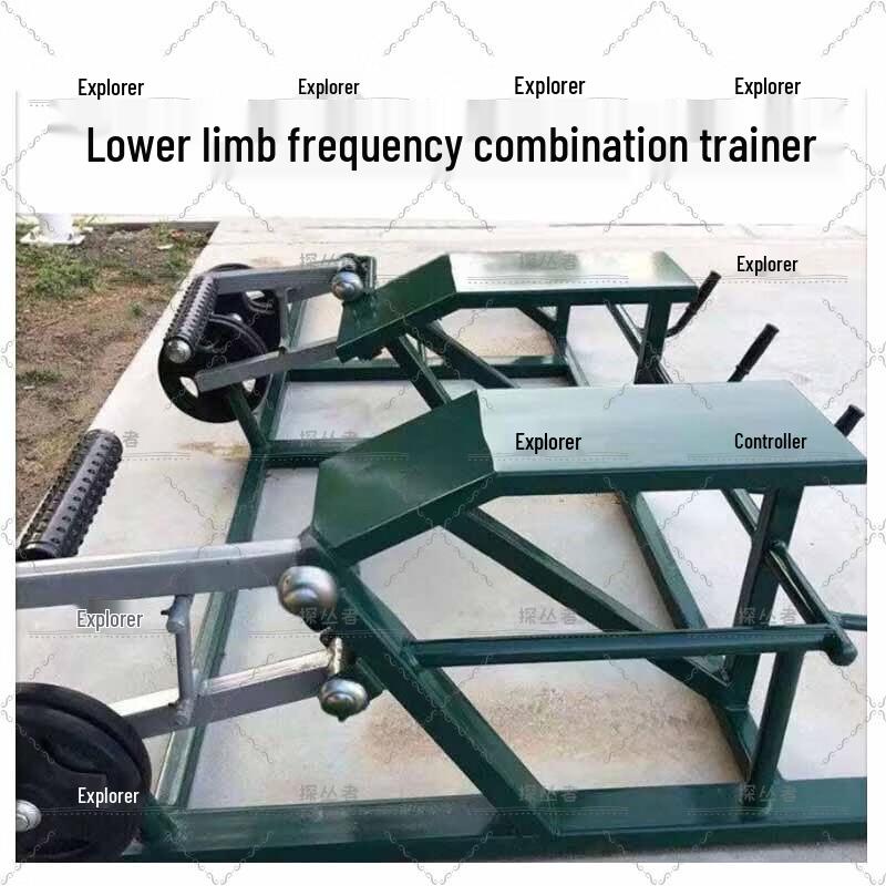 Outdoor Two-Person Lower Limb Frequency Trainer