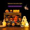 Halloween Portable LED Pumpkin Lantern Candle Lamp for Party Decoration