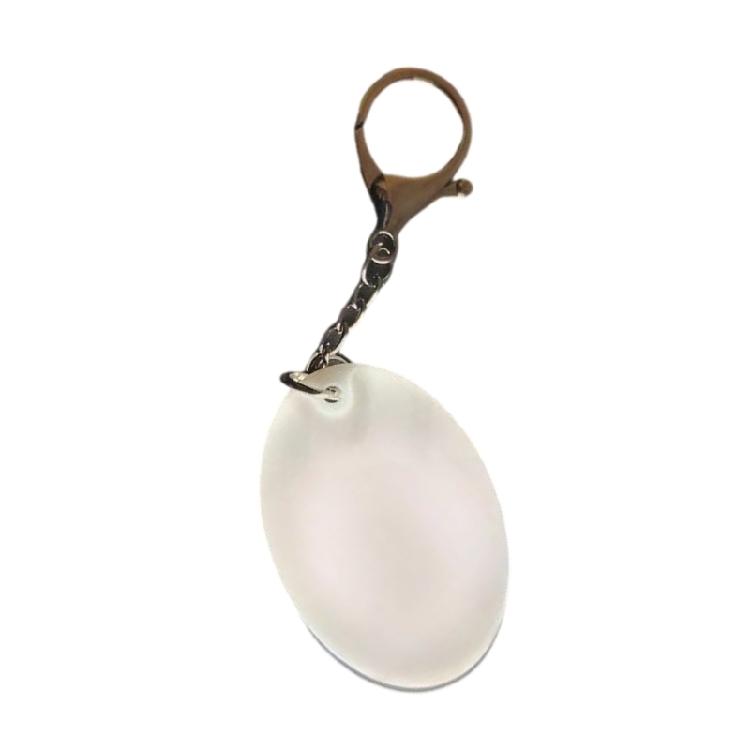 Modisches USB-Touch-aktiviertes Nachtlicht-Schlüsselanhänger-Accessoire für Handtaschen, das sanfte Beleuchtung für den Außenbereich bietet