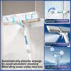 Window Cleaner Telescopic Shower Squeegee For Shower Walls Professional Scraper With Large-Capacity Water Bottle Cleaning Mop