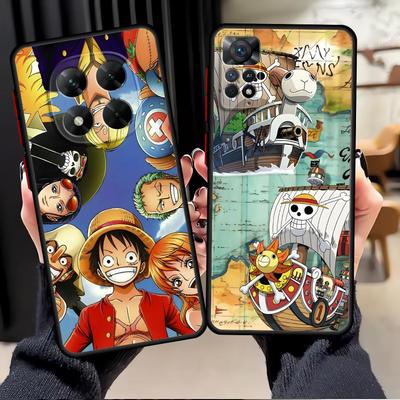 Back Phone Cover Case for Xiaomi Redmi 12C 13C 14C K40 Pro 10 A4 A1 A2 Plus 9 One Piece Captain Luffy