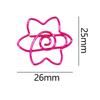 100pc Lotus Metal Paperclip Cute Flower Design Office Learning Bookmark