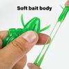 5pcs Frogs Crankbait Lures 3.7cm/4.7cm Topwater Frogs Lures Soft Frogs Baits Swimbait Artificial Fishing Lures with Hook
