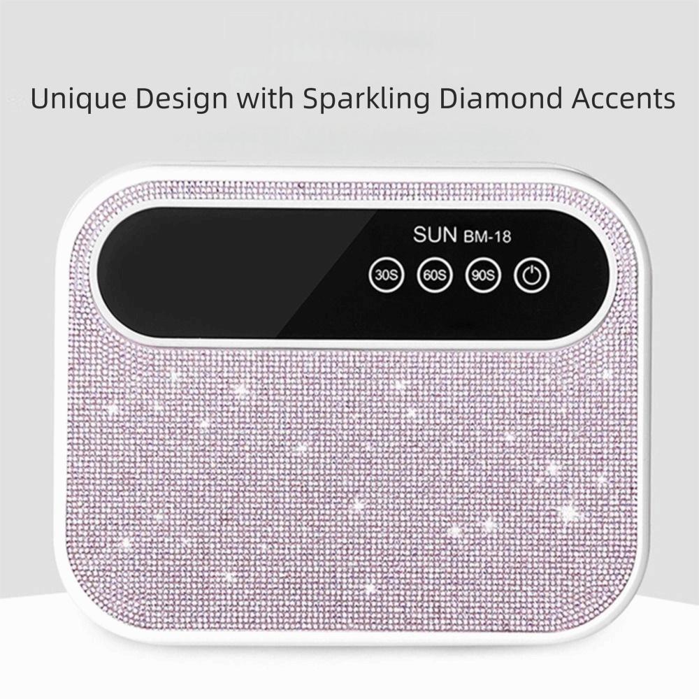Portable Cordless UV Nail Lamp Rechargeable UV Light Nail Art Dryer UV LED Nail Light  Home Use