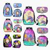 Afor Adley School Backpack Set For Kids Large Size 20-35l Capacity Zipper Closure