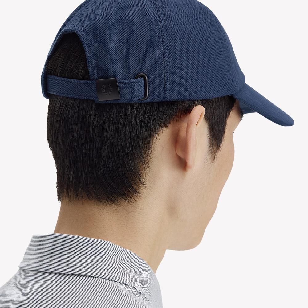 Fred Perry Pique Classic Cap - Tennis Blue/Deep Mint Cfpu2612295-58B