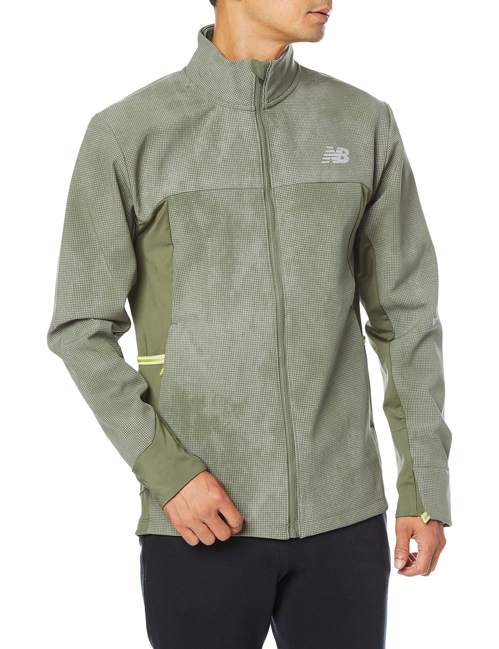 

Jacket Night Run Reflective Winter Jacket MJ13275 NSE XL [New Balance] (Norwegian Spruce)