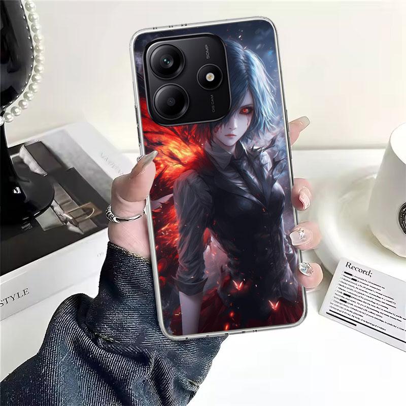 G-Ghoul Tokyo Touka Kirishima Soft Phone Case For Xiaomi Redmi Note 15 14 14S 13 12 Pro Plus 12S 11 11S 11E 10 10S 11T 5G Fundas
