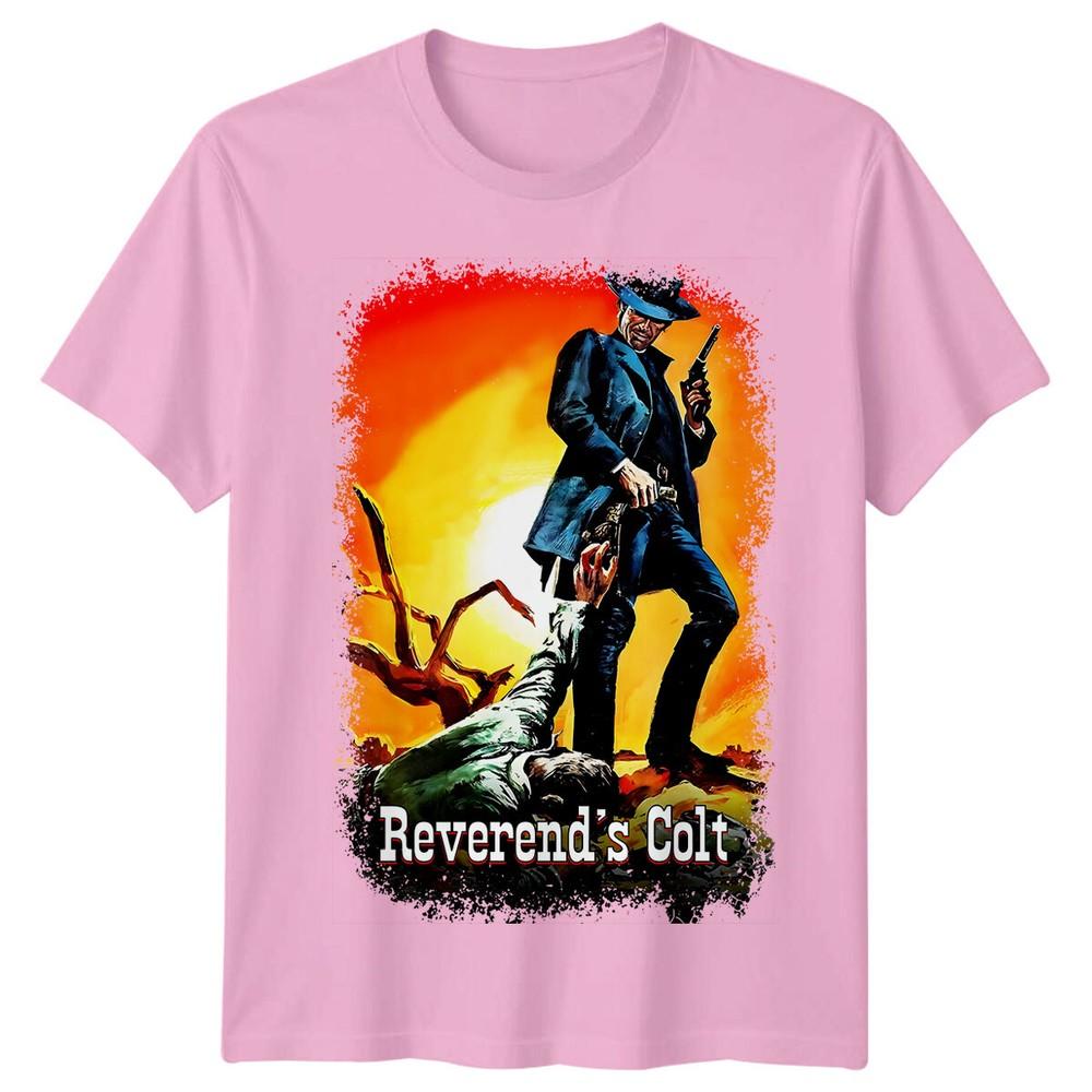 Reverends Colt 1970 Movie Poster Inspired TShirt Retro 70s Tee Unisex
