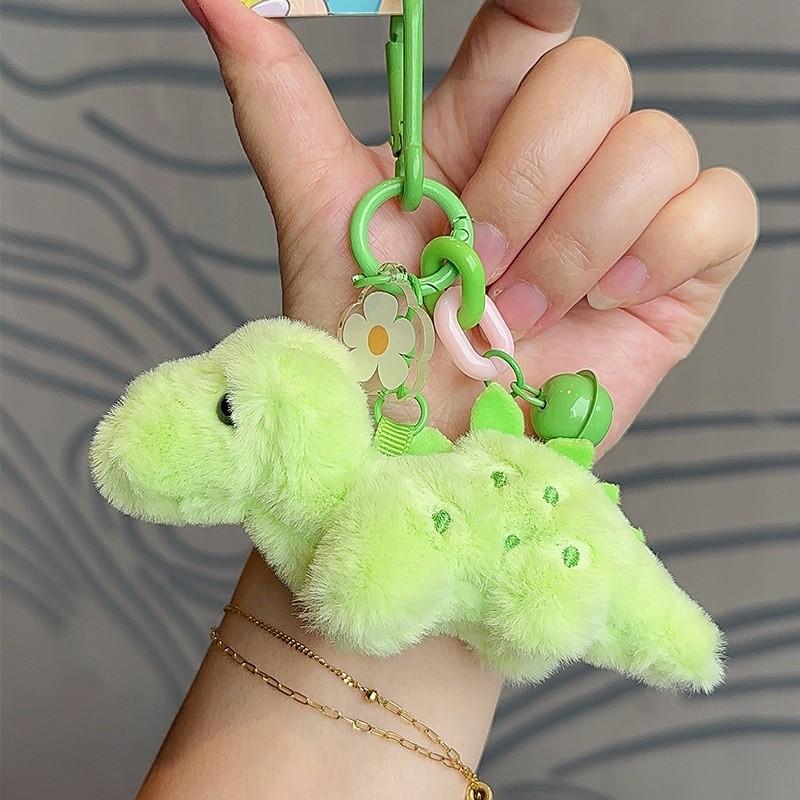 Candy Colored Cute Dinosaur Cartoon Doll Pendant For Backpack Decoration