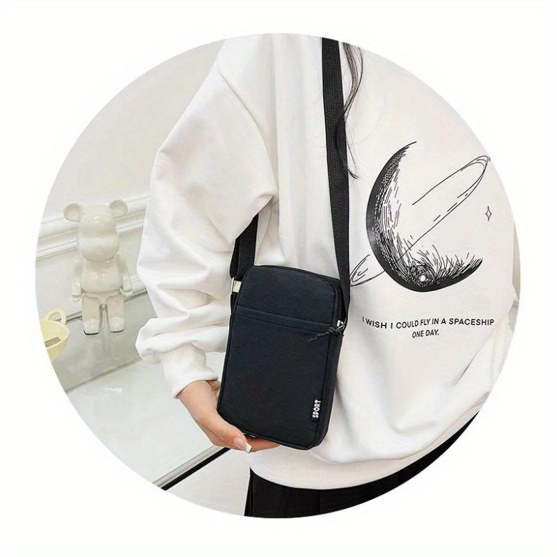 Fashion Mobile Phone Bag Women's Messenger Bag All-match Mini Small Crossbody Bag Hanging Neck Coin Purse Vertical Handbag