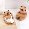Lovely Capybara Phone Holder Mobile Phone Stand Desk Resin Ornament Phone Holder For Birthday Present