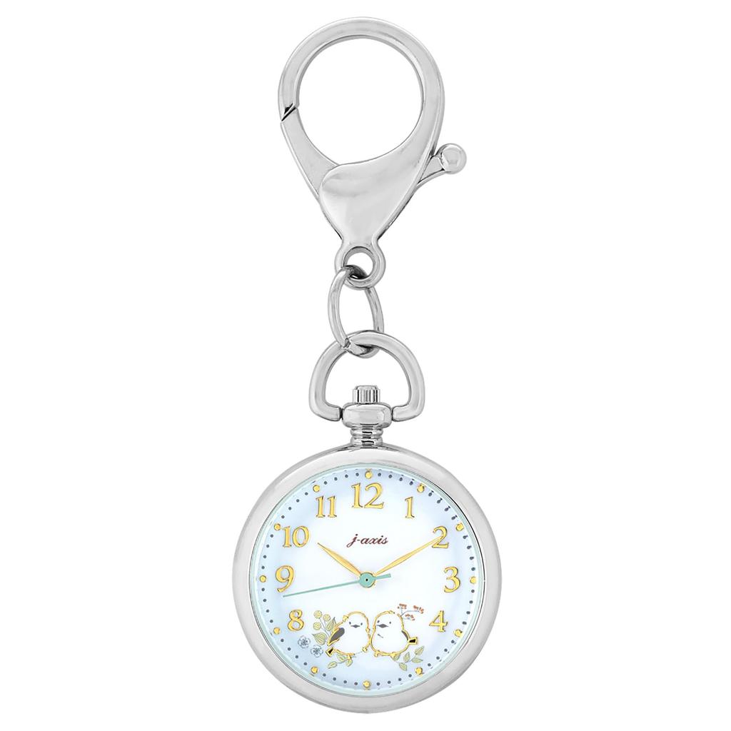 J-AXIS CF2A0005 Hokkaido Souvenir Keychain Watch Light Blue