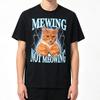 Summer Hot Sale Funny Cat Meme Tshirt Y2k Unisex Unisex Cotton Shirts Fashion High Quality Tshirt Breathable Comfortable Clothes
