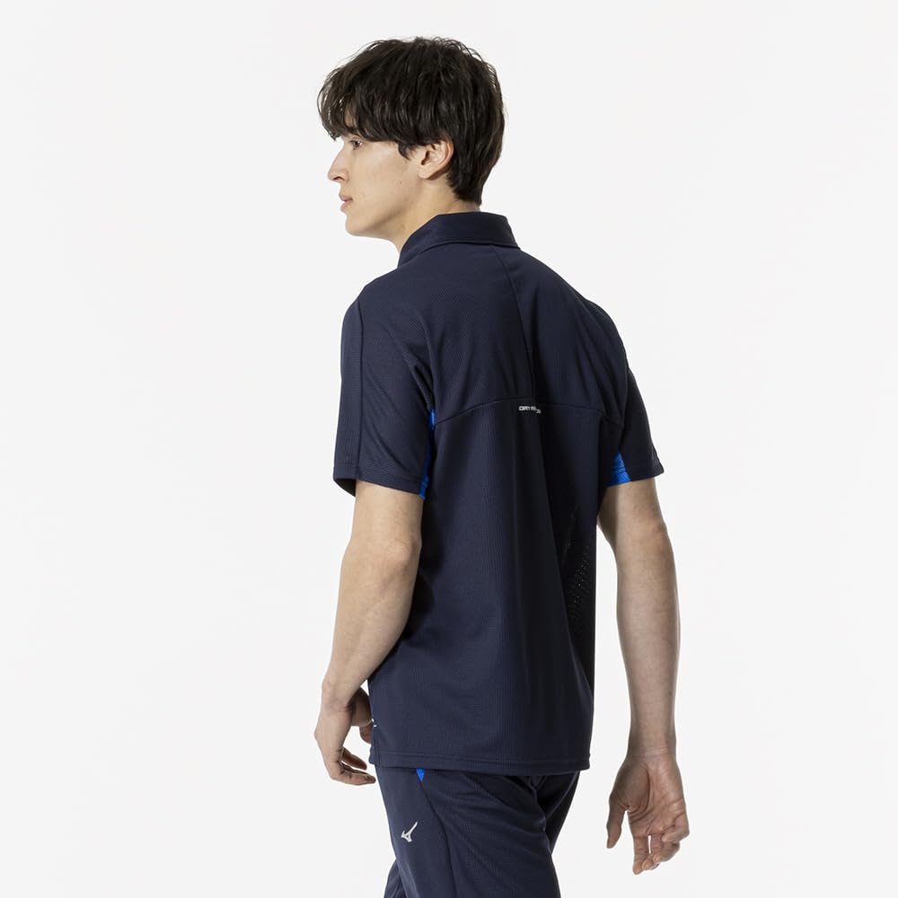 Dry Aeroflow Training Polo MUGEN Highly Size 13 32MAB581 Shirt, Player-inspired, Graphic, Quick-Drying, Breathable, Men's, M,