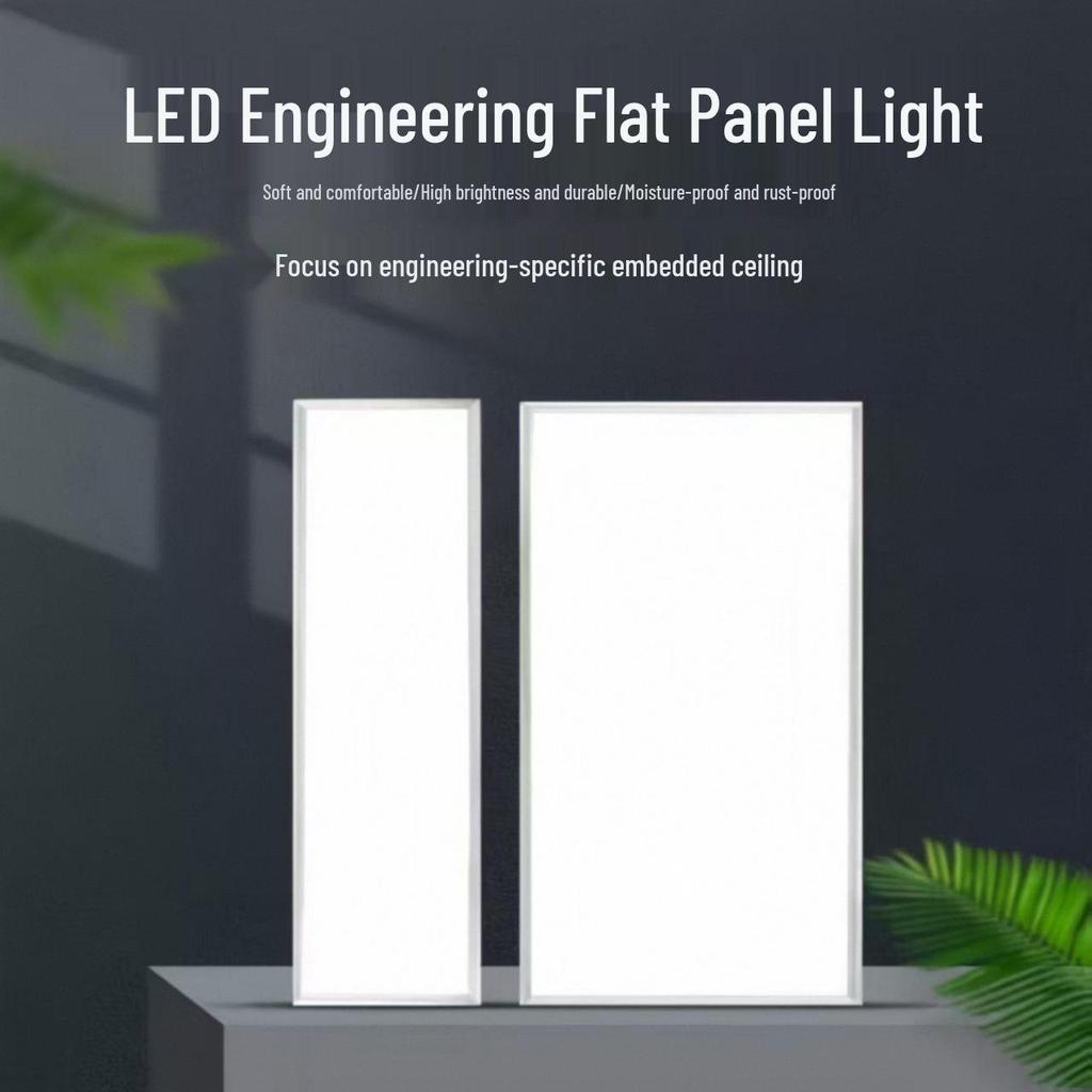 Luminous 600x1200 LED Gypsum & Mineral Wool Ceiling Panel