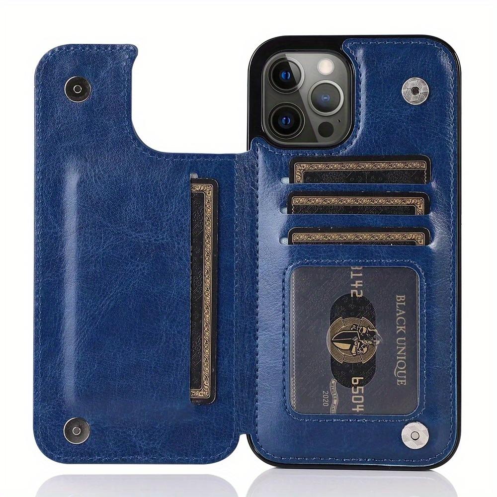 Leather Wallet Case For IPhone 14/13/12/11/Pro Max/Mini/XR/X/XS Max/8/7/6S/6 Plus/SE2/SE3/2022/2020 - Card Holder & Flip Back Cover