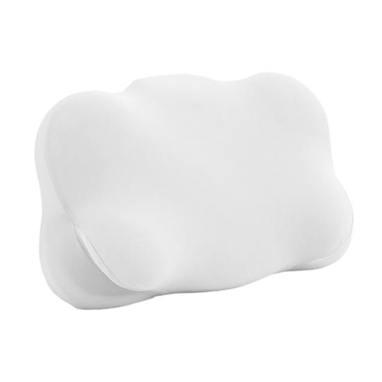 

Ergonomic Sleeping Pillow Memory Foam Cloud Contour Pillow Dual Height Neck Support Pillow with Arm Tunnel for Side Back Stomach Sleepers