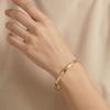 Gold Rhinestone High-End Women's Luxury Simple Ring Bracelet Jewelry
