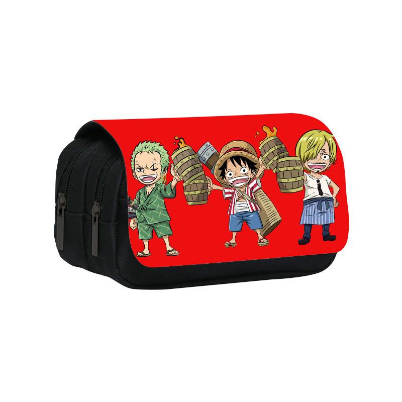 One Piece Student Double Layer Pen Case With Large Capacity For School Organization
