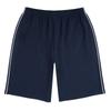 Summer School Uniform Shorts: Navy Blue Cotton Pants with One Stripe for Middle School and Two Stripes for Primary Students
