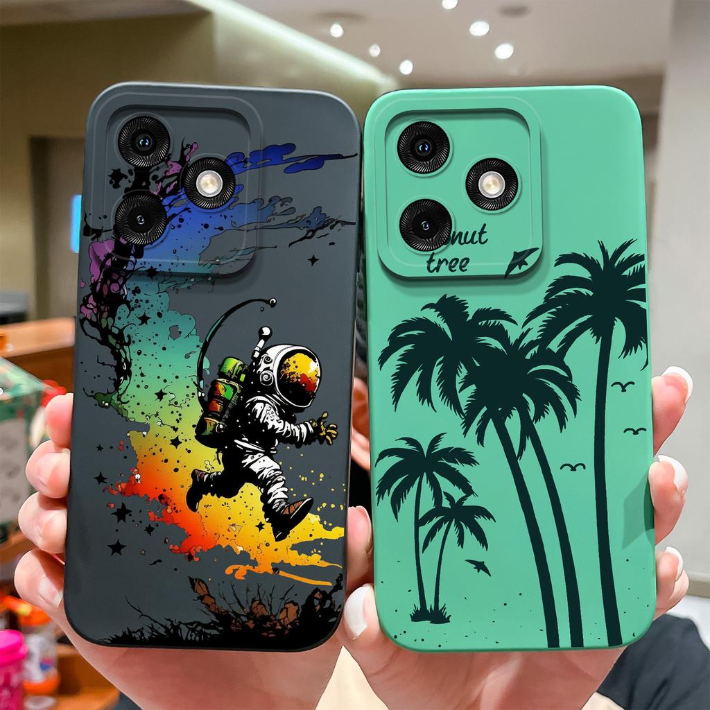 For Itel A50 A50C A70 A80 A18S Case Various Style Soft Liquid Silicone Back Covers Shockproof High Quality Lightweight Bumper