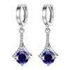 New Japanese and Korean Style Attachment Inlaid Diamond Earrings Cool Wind Advanced Sense Earrings